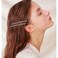 50 Silver Jumbo Bobby Pins, 3.34 Inch Metal Hair Clips Hair Pin Bobby-pins Hairpins Hair Accessories for Women Thick Long Updo Hair Style