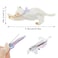 6 PACK Acrylic Duckbill Clip Cute Cat Hair Clips, Resin Cat-Themed Hair Accessories, Retro Simple Cat Hair Clips Set, Sweet Cat Acrylic Resin Hair Clips