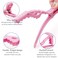 GLAMFIELDS 12 pcs Alligator Hair Clips for Styling Sectioning, Non-slip Grip Clips for Hair Cutting, Durable Women Professional Plastic Salon Hairclip with Wide Teeth &amp; Double-Hinged Design