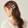 6 Pack Bow Rhinestone Crystal Hair Clips Metal Hairpin Fashion Hair Bow Barrettes Accessories for Girls and Women (Gold+Silver)