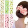 Multicolor Hair Accessories, 6 PCS Deft Hair Bun Maker, French Twist Curlers Ties, Lazy Hair Clips for Women Girls Hairstyle