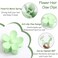 6PCS Flower Hair Clips, Matte Claw Clips for Women Girls, 3.15 Inches Long, Strong Hold Cute Clips for Thick Thin Hair, Perfect Gifts for Valentine's Day