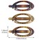 6 Pcs French Oval Hair Barrette Clip Plastic Bun Ponytail Holder Strong Hold Grip Hair Clips Closure Hairpin No Metal Hair Accessories for Women Girls