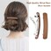 6 PCS Hair Barrettes for Women Ladies Large French Barrettes Matte Spring Hair Clip Accessories Classic Tortoise Shell Hair Clips for Thin Fine Hair Flat Hair Pins Automatic Hair Clips