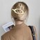6 Pcs Matte French Oval Hair Barrette Clip Plastic Bun Ponytail Holder Strong Hold Grip Hair Clips Closure Hairpin No Metal Hair Accessories for Women Girls