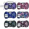 6 Pcs Rhinestone French Concord Flat Hair Clips, 3.74 Inch Curved Hair Claw Alligator Hair Clips Volume Strong Hold Banana Barrettes Hair Clamps Jaw Clips for Women
