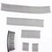 U Shape Hair Finishing Fixer Comb, 6 Pieces Bobby Bangs Holder Styling Tool Stretchable Hair Pin U Shape Wavy Comb Clips Spring Headband Circle Styling Black Pins Bun Hairpins for Women Girl