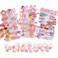 62PCS Girls' Hair Accessories Set: Toddler Barrettes, Flower, Rainbow, Candy Fruits Clips, Hair Pins, and Cute Hair Clips for Girls &amp; Baby (Style 1)