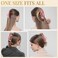 Pink Hair Clips for Women -8 Pack 4.3 Inch Large Hair Claw Clips for Women Thin Thick Curly Hair, Big Banana Clips,Strong Hold jaw clips