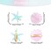 8 PACK Starfish Hair Clip Sea Shell Hair Clips Beach Hair Accessories Mermaid Costume Accessories for Women Girls