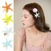 8 PACK Starfish Hair Clip Sea Shell Hair Clips Beach Hair Accessories Mermaid Costume Accessories for Women Girls