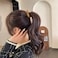8 PCS Large Matte Ponytail Buckle Hair Clip Hair Clips High Ponytail Claw Clip Nonslip Hair Accessories for Women Thick Long Hair
