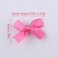 Pink Bow Hair Clip Small Hair Clips for Girls Hair Bows Cute Bowknot Hair Barrettes for Women Hair Accessories for Kids Hairclips Kawaii Hairpin Bow Bangs Clips for Hair Girl Braiding Hairclip,8pcs