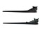 Marycrafts Owl Horn Hair Stick, Hairstick, Hair Pin, Hairpin, Hair Accessories, Handmade (Set 2Pcs. Black)