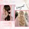 6PCS Pink Flower Hair Clips Small Satin Rose Hair Pins Elegant Hair Flowers Claw Clip Pink Floral Decoratives Wedding Hair Accessories for Women Girls