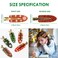 Christmas Hair Clip - 5 Pairs Cute Snowflake Christmas Tree Hair Barrettes Santa Claus Hairpin for Christmas Festive Hair Accessory