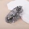 Aimimier Flower Crystal Hair Clips Large Rhinestone Alligator Snap Clip Hair Pins Luxury Wedding Hair Accessories for Women (Purple)