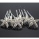 Personalized Fashion Hair Accessories Headdress U-clip Starfish Bride Hair Insert Dish Hair Device U-pin Rhinestone Alloy Hairpin Set (6 PCS)