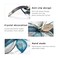 Hair Barrettes Clips For Women - 2Pcs Copper Wire Hand-woven High-level design Barrettes Elegant Hair Accessories, Barrettes for Women Thick Hair - Gifts for Women Girls（blue）
