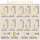 40PCS Gold Hair Jewelry Butterfly Braids Clips Dreadlock Charms Cuffs Bowknot Flower Loc Charms Rings Multi Style Braids Accessories for Women