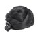IMISSU Braided Chignon Dancer Hair Donut Hairpieces Scrunchie Claw Hair Bun Updo for Wedding Party (M1 Black)