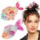 2 PCS Acrylic Fish Hair Claw Clip Large Unique Fish Tail Hair Clips Fashion Nonslip Hair Catch Barrette Cellulose Acetate Hair Clamps Ocean Animal Hair Accessories for Woman Girls Thick &amp; Thin Hair