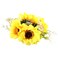 AEGYPIUS Sunflower Hair Clip, 5.5 Inches Yellow Flower Hair Clips Hair Flower Sunflower Hair Clips, Sunflower Hair Accessories Flower Hair Clip Hair Flowers for Women Sunflower Hair Accessories