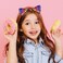 12 Glitter Sparkly Cat Ear Hair Clips and Barrettes for Girls, Toddlers, and Kids - Animal Hair Pins