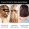 Large Duck Billed Hair Clips, Ahoney 12 Pack Alligator Clips for Thin/Thick Hair - 3 Sizes Lay Down Banana Clips &amp; Hair Styling Accessories for Women, Girls (Black)