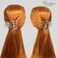 Parcelona French Basic Curved Paw Medium 3 1/4&rdquo; Celluloid Acetate Side Slide In Jaw Yoga Hair Claw Wide Beak Hair Clip for Women and Girls Durable Stylish Hair Accessories, Made in France (Clear)