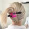 HH&amp;LL Hair Clips for Women - Wide Teeth &amp; Double-Hinged Design Alligator Styling Sectioning Clips of Professional Hair Salon Quality 10Pack (Rose Red)