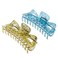 Extra Large Claw Clips for Thick Hair, 6.3 Inch Strong Hold Matte Jumbo Accessories for Women Long Curly Hair Cute Nonslip French Giant Big Jaw Clip for Heavy Duty Hair XL Huge(Blue Yellow)