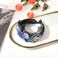 Rhinestone Hair Clip for Women - 4Pack Half-balloon Nest Expanding Hairpin Girls Hair Claws Hair Bun Holders Accessories Flowers Butterfly (Pink+Purple+Brown+Blue)
