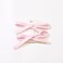 Ayesha 10PCS Pink Grosgrain Ribbon Hair Bow Clips Mini Claw Clips for Women Girls Toddlers Thick/Fine Hair
