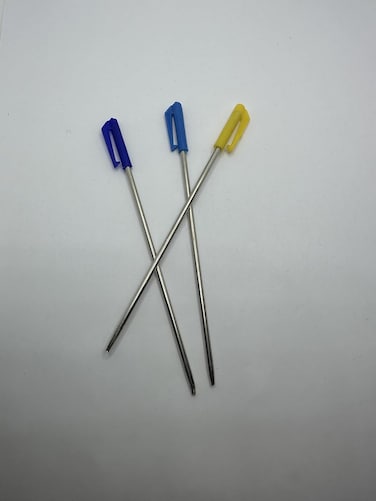 Baaz Salai for Turban/Pagg, Punjabi Baaj, Plastic Hook, Pack of 3