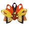 Thanksgiving Turkey Hair Bow Clips Thanksgiving Day Hair Clip Pin Turkey Bow Hair Clips JHT03 (B2)