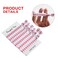 2PC Baseball Hair Bow Clips with 6PC Baseball Hair Ties for Women Girls Cheer Dress up Hair Accessories