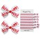 2PC Baseball Hair Bow Clips with 6PC Baseball Hair Ties for Women Girls Cheer Dress up Hair Accessories