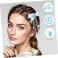 Hair Clip, Flower Hair Barrettes, Chinese Style Hair Clips with Pearl, Tassel Drop Barrettes, 2 Pcs, for Girls' Hair Decoration