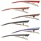 Beaupretty 6pcs Duckbill Hair Clips, Large Alligator Hair Clips, Decorative Large Hair Duckbill Alligator Clips for Thick and Thin Hair