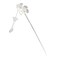 Ginkgo Leaf Flower Hair Pins Chinese Chopstick for Women Hair Sticks Japanese Hair Chopstick Bun Maker Long Hair Handmade Chignon Maker Hair Accessories (Ginkgo)