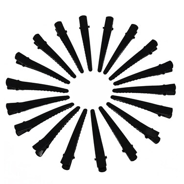 YAKA 50 Pack Black Metal Alligator Hair Clips For Girls Women, Professional Non-slip Hair Bows Pins,DIY Hair Accessories Hair Barrettes