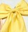 SUSULU Hair Bows for Women,Yellow Bow Hair Clips for Girl Hair Bows Barrette Metal Clips Long Ribbon Hairpin Party Bows for Hair Ponytail Hair Styling Accessories 2pack