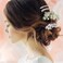 4 Pieces Rhinestone Bridal Hair Clip, Pearls Wedding Hair Pins Crystal Hair Clips, Rhinestone Jewelry Barrette Elegant Hair Accessories for Brides Bridesmaids Flower Girls