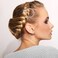 3pcs Rhinestone Bridal Hair Clip,Wedding Metal Hair Pins, Round Circle Hair Clips Bobby Pin Ponytail Holder Hair Accessories for Women