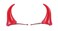 Bonnie Z. Leonardo Red Devil Hair Clips Red Devil Horns Clip On 1 Count (Pack of 1)