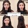 2 PCS Bow Hair Claw Clips Black Satin Bowknot Clip Nonslip Bow Princess Head Elf Ear Hair Side Clip Forehead Bangs Small Hair Claw Clamp Sweet Headdress for Women