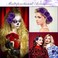 Yilloog 12 Pack Rose Hair Clip Flower 2.8'' Hairpin Floral Brooch Floral Hairclips Mexican Flowers Hairpin Party Supplies for Women Rose Hair Accessories Wedding Pack(Dark Purple)
