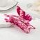 Butterfly Hair Claw Clips for Women, Large Butterfly Hair Clips for Thick Thin Medium Hair Sparkly Acetate Hold Hot Pink Hair Jaw Clips 4.7" Big Butterfly Clips Cute Hair Clips Gifts(rosy）