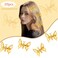 20 Pcs 3D Moving Butterfly Hair Clips, Metal Golden Moving Wings Butterfly Hair Accessories Cute 90s Nostalgic Hair Clips for Women Wedding Halloween